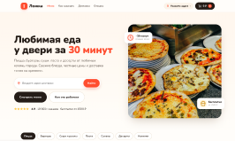Превью решения «Доставка еды»